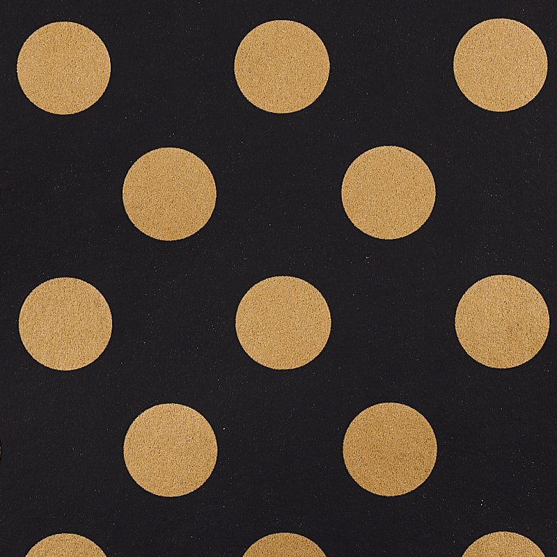 Schumacher Lady Black & Gold Wallpaper 5012612