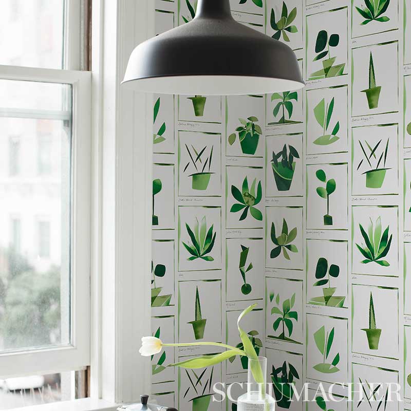 Schumacher Botanicals Greenhouse Wallpaper 5012691