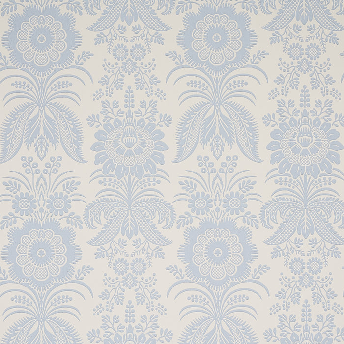 Schumacher Greta Ivory Wallpaper 5012720