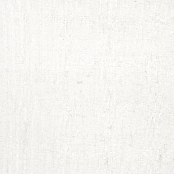 Schumacher Linen Bark White Wallpaper 5012960