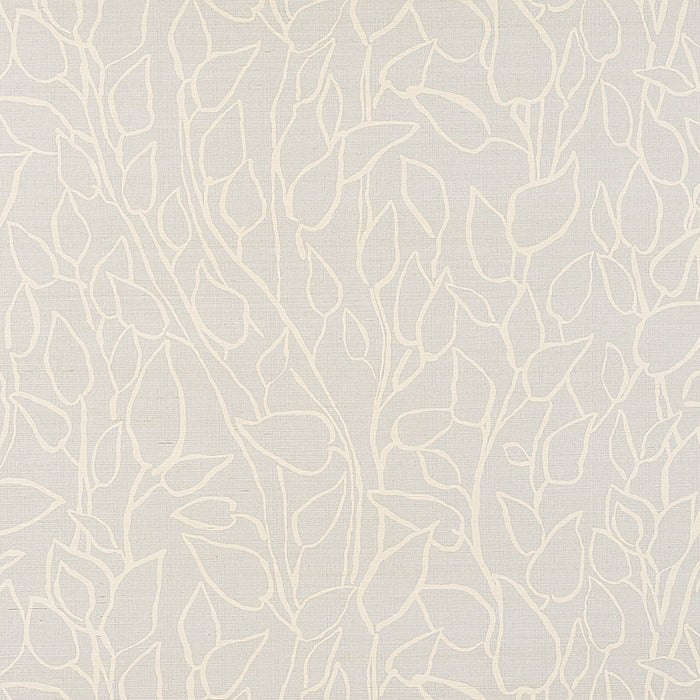 Schumacher Solandra Vine Sisal Sky Wallpaper Sample 5013041