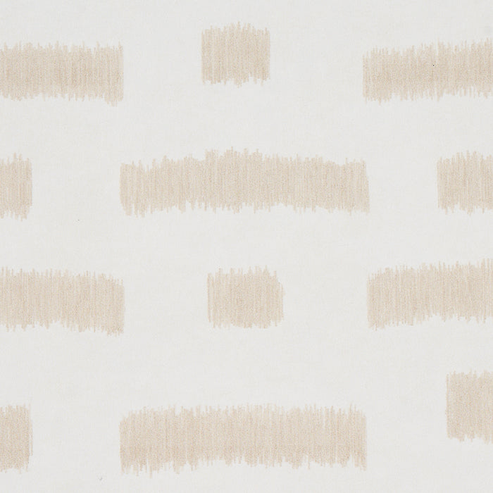 Schumacher Abstract Ikat Natural Wallpaper 5013091