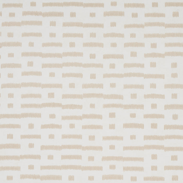 Schumacher Abstract Ikat Natural Wallpaper 5013091