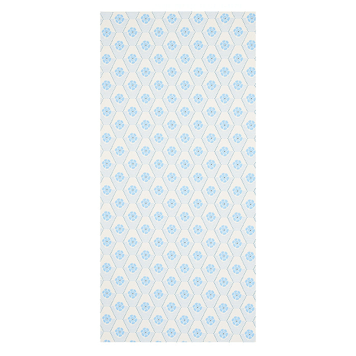 Schumacher Hive Bloom Blues Wallpaper 5013161