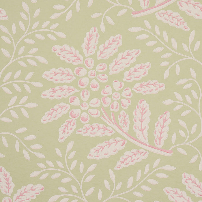 Schumacher Secret Garden Green Wallpaper 5013170