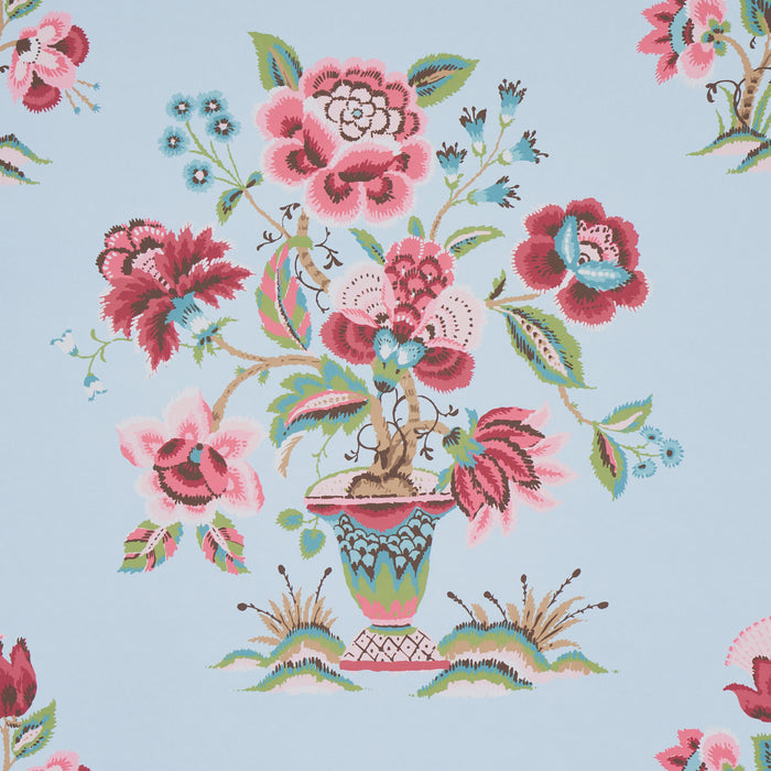 Schumacher Ashford Rose & Sky Wallpaper 5013180