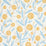 Schumacher Mirabelle Yellow & Sky Wallpaper 5013200