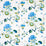 Schumacher Vasily Green & Blue Wallpaper 5013210