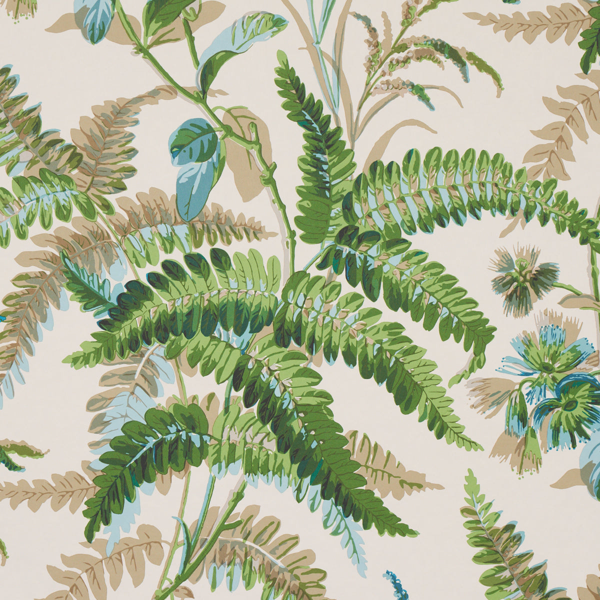 Schumacher Myers Fern Lagoon Wallpaper 5013230