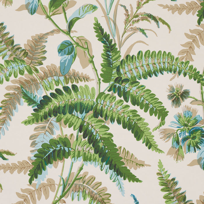 Schumacher Myers Fern Lagoon Wallpaper 5013230