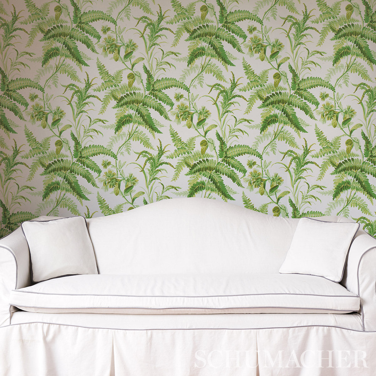 Schumacher Myers Fern Tropical Wallpaper 5013231