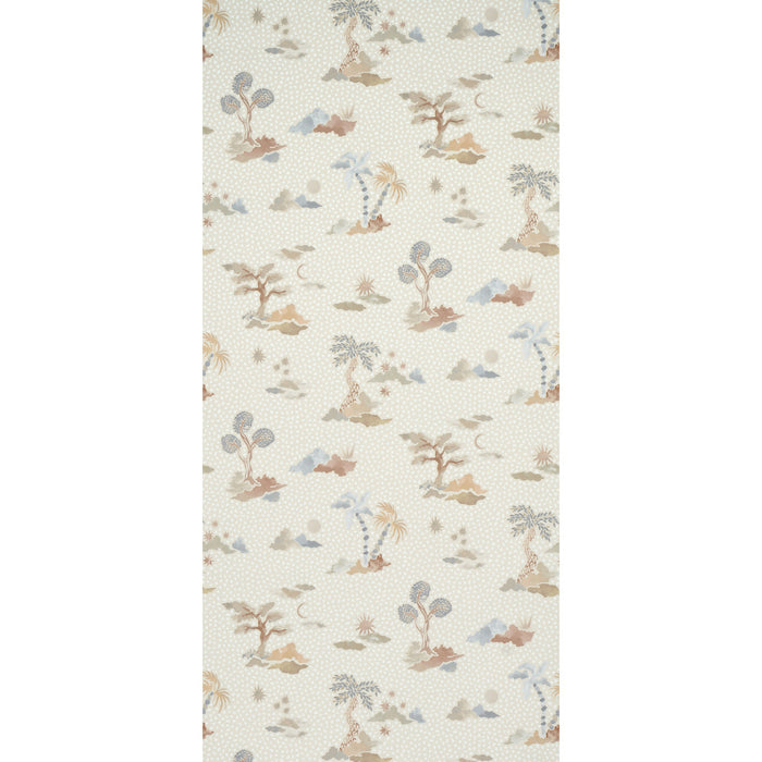 Schumacher Valletta Moonstone Wallpaper 5013521