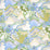 Schumacher Daisy Chain Green And Blue Wallpaper 5013552