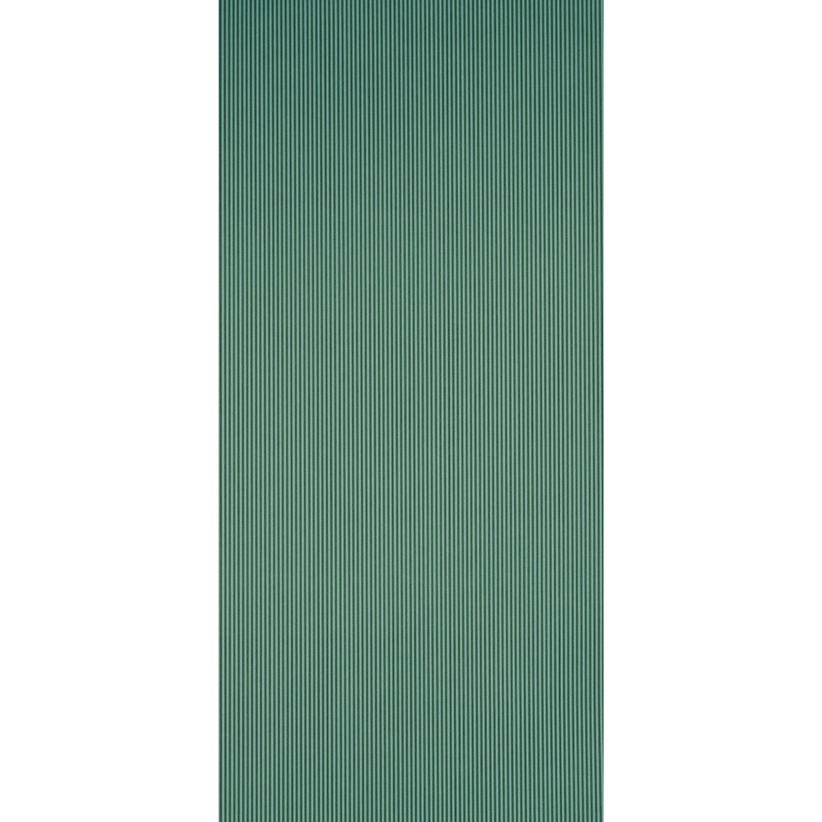 Schumacher Edwin Stripe Narrow Dark Green Wallpaper 5013603