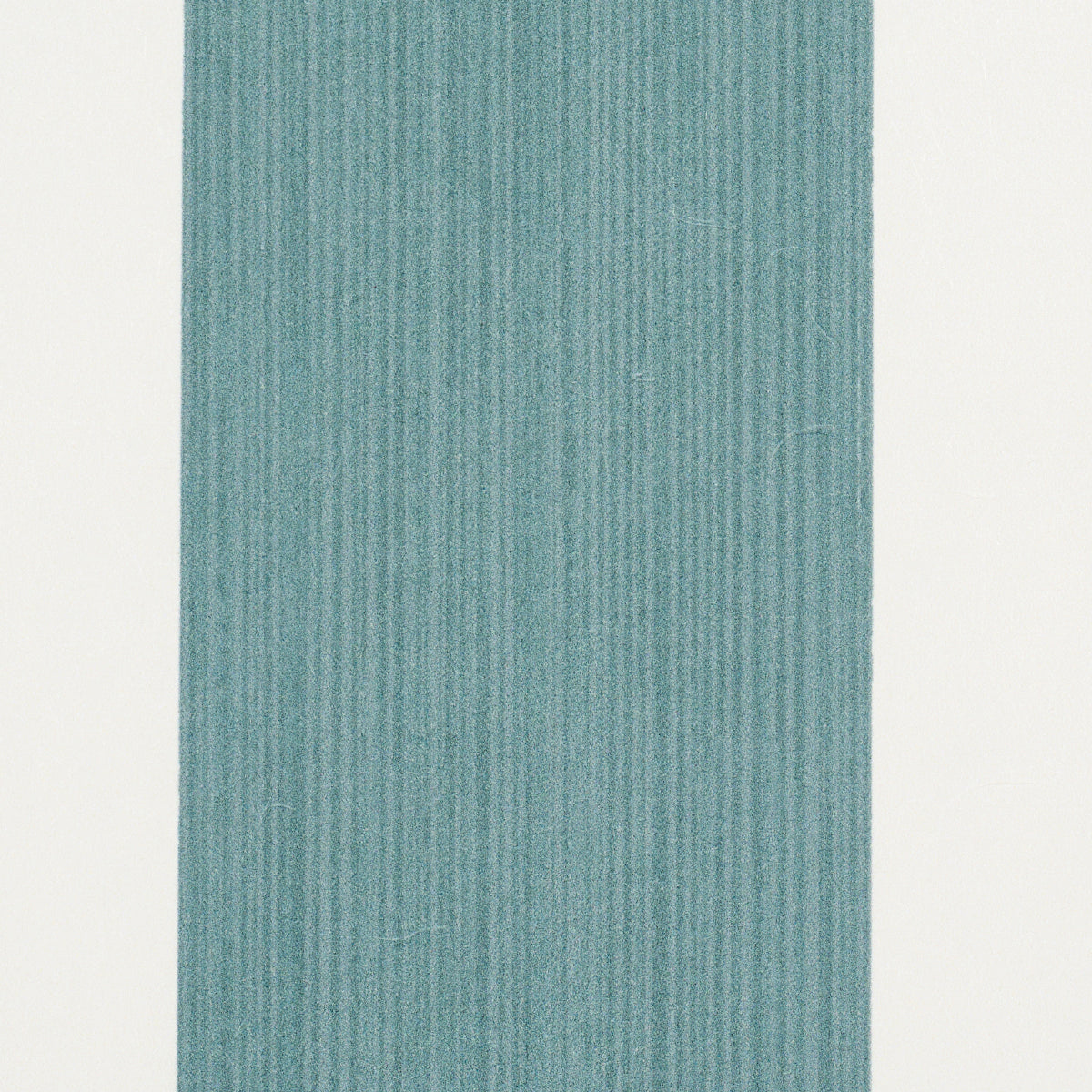 Schumacher Edwin Stripe Wide Teal Wallpaper 5013623