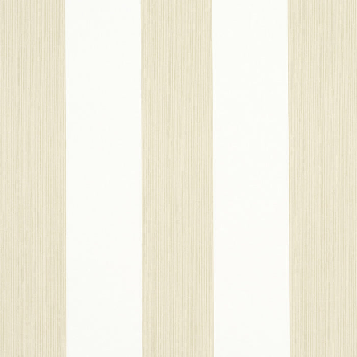 Schumacher Edwin Stripe Wide Straw Wallpaper 5013625