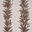 Schumacher White Lotus Cocoa Wallpaper 5013665