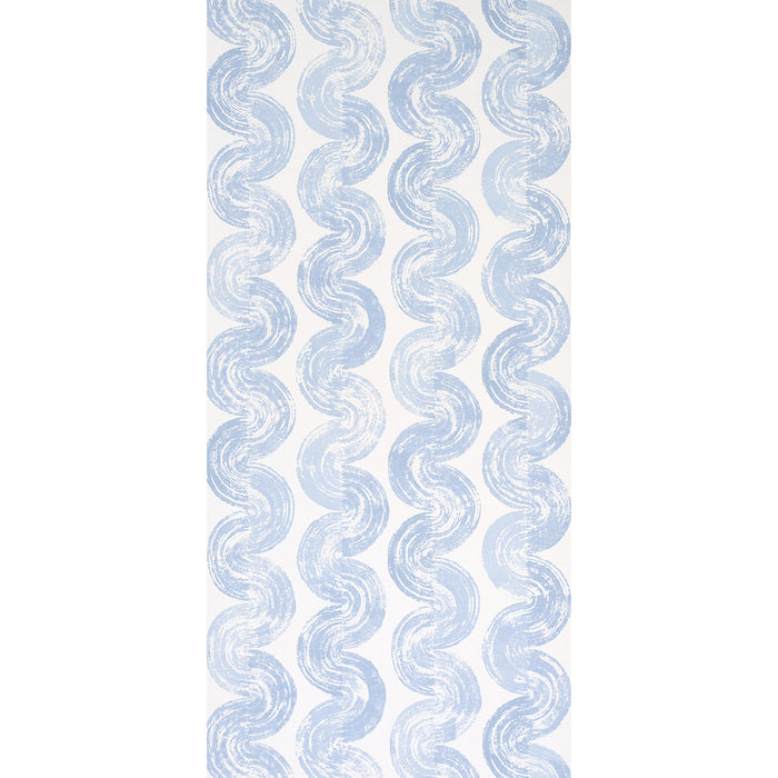 Schumacher 1975 Soft Blue Wallpaper 5013671