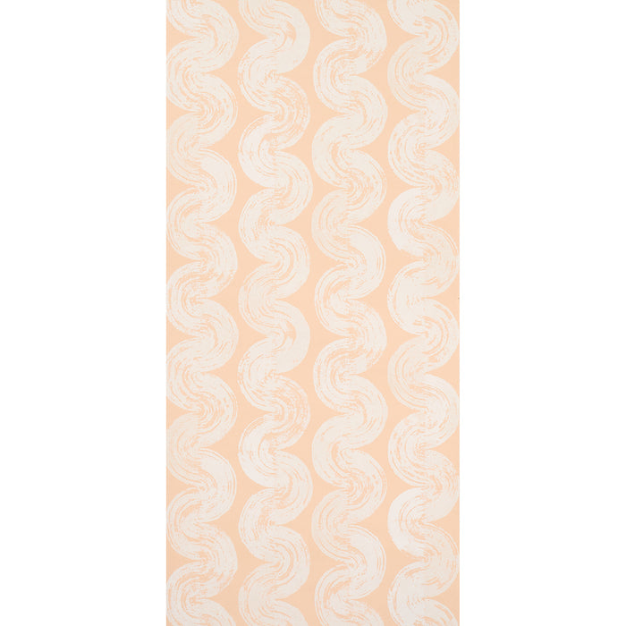 Schumacher 1975 Light Peach Wallpaper 5013673