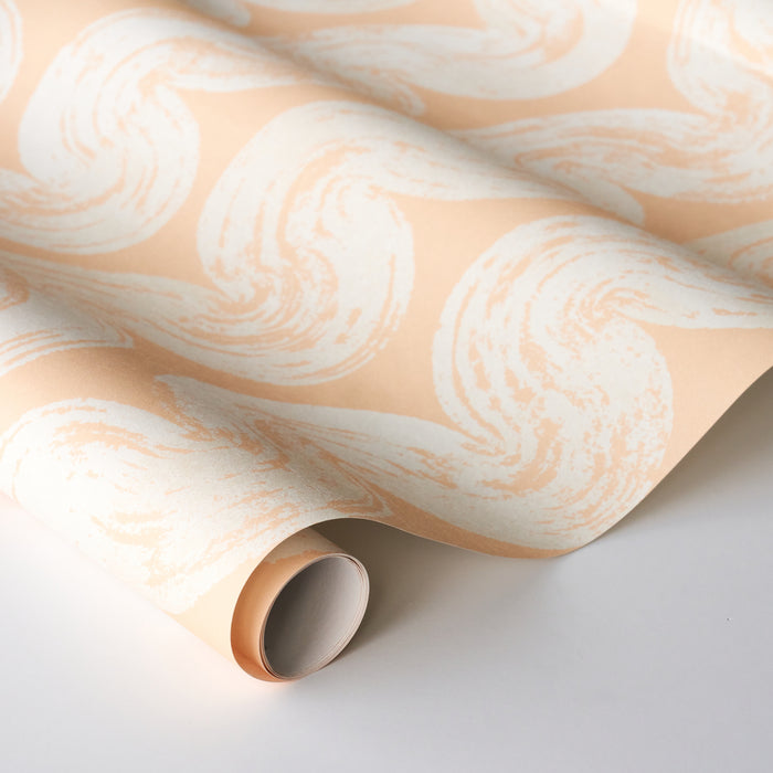 Schumacher 1975 Light Peach Wallpaper 5013673