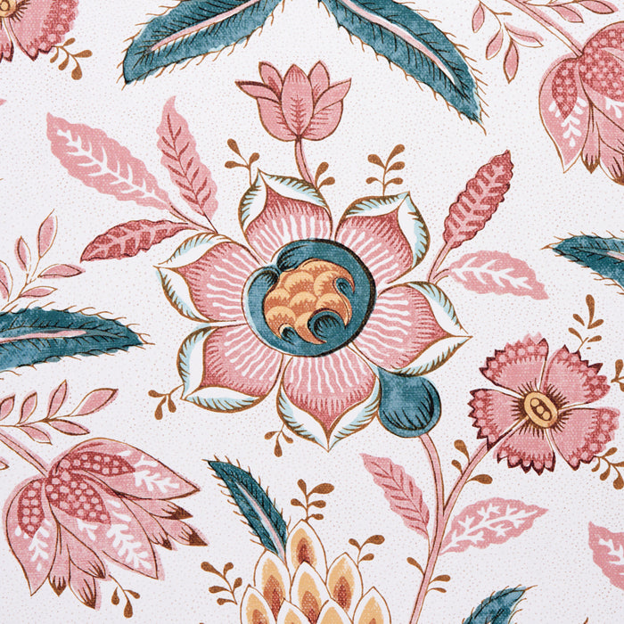 Schumacher Lafayette Botanical Rosso Antico Wallpaper Sample 5013752