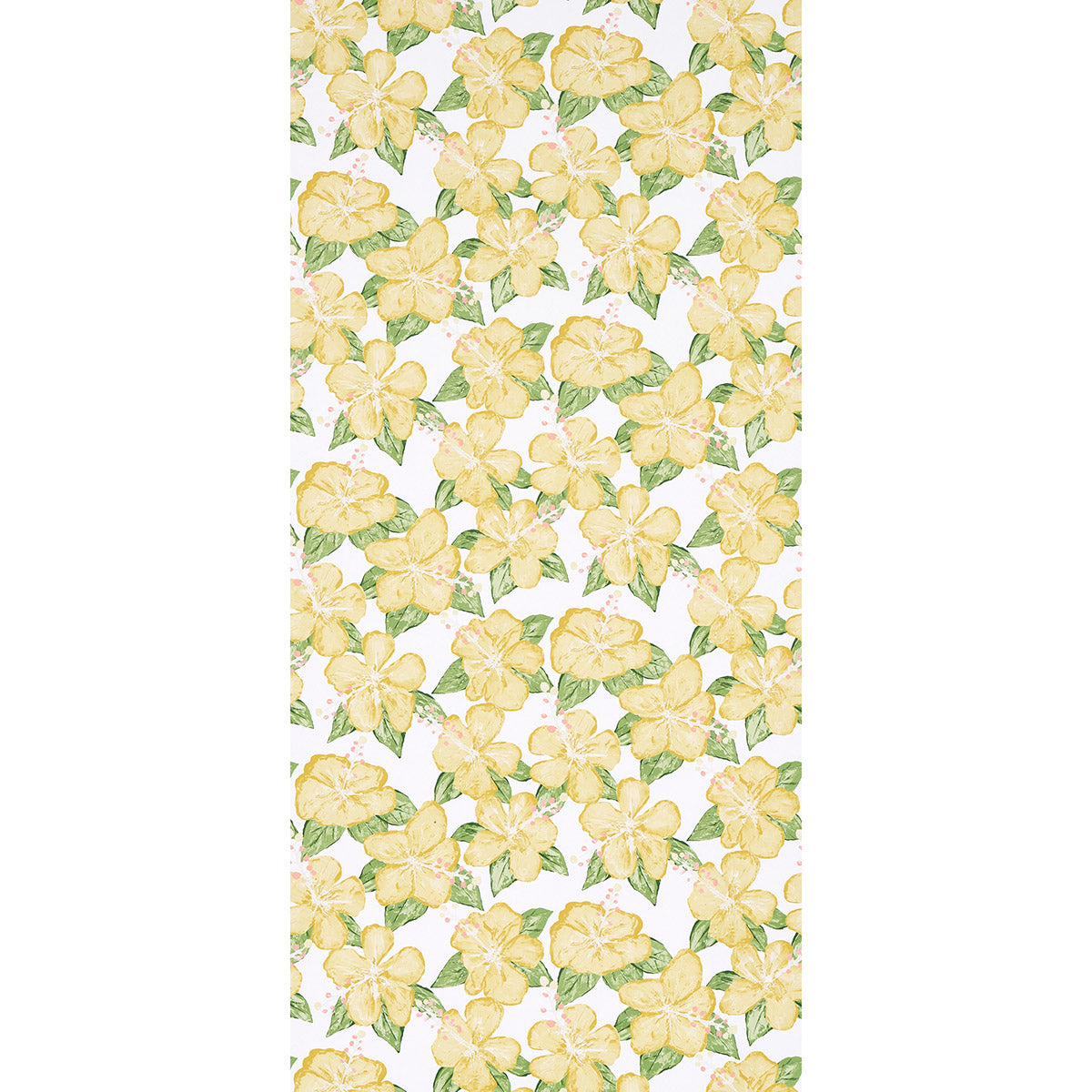 Schumacher Fabienne Yellow Wallpaper 5013812