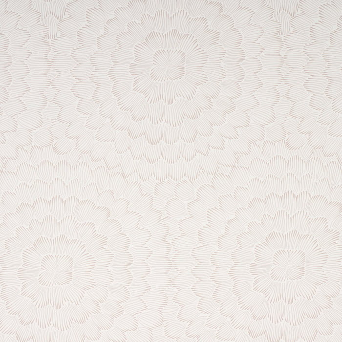 Schumacher Feather Bloom Soft Neutral Wallpaper Sample 5013821