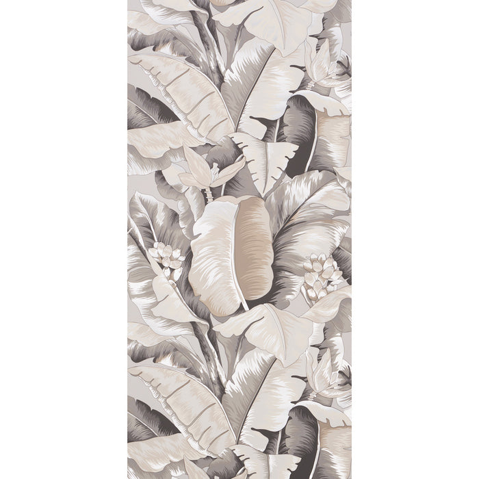 Schumacher Botanico Metallic Platinum Wallpaper 5013860