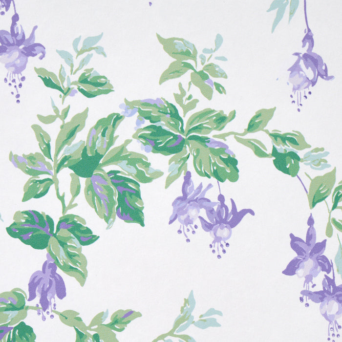 Schumacher Garden Gate Violet Wallpaper 5013870