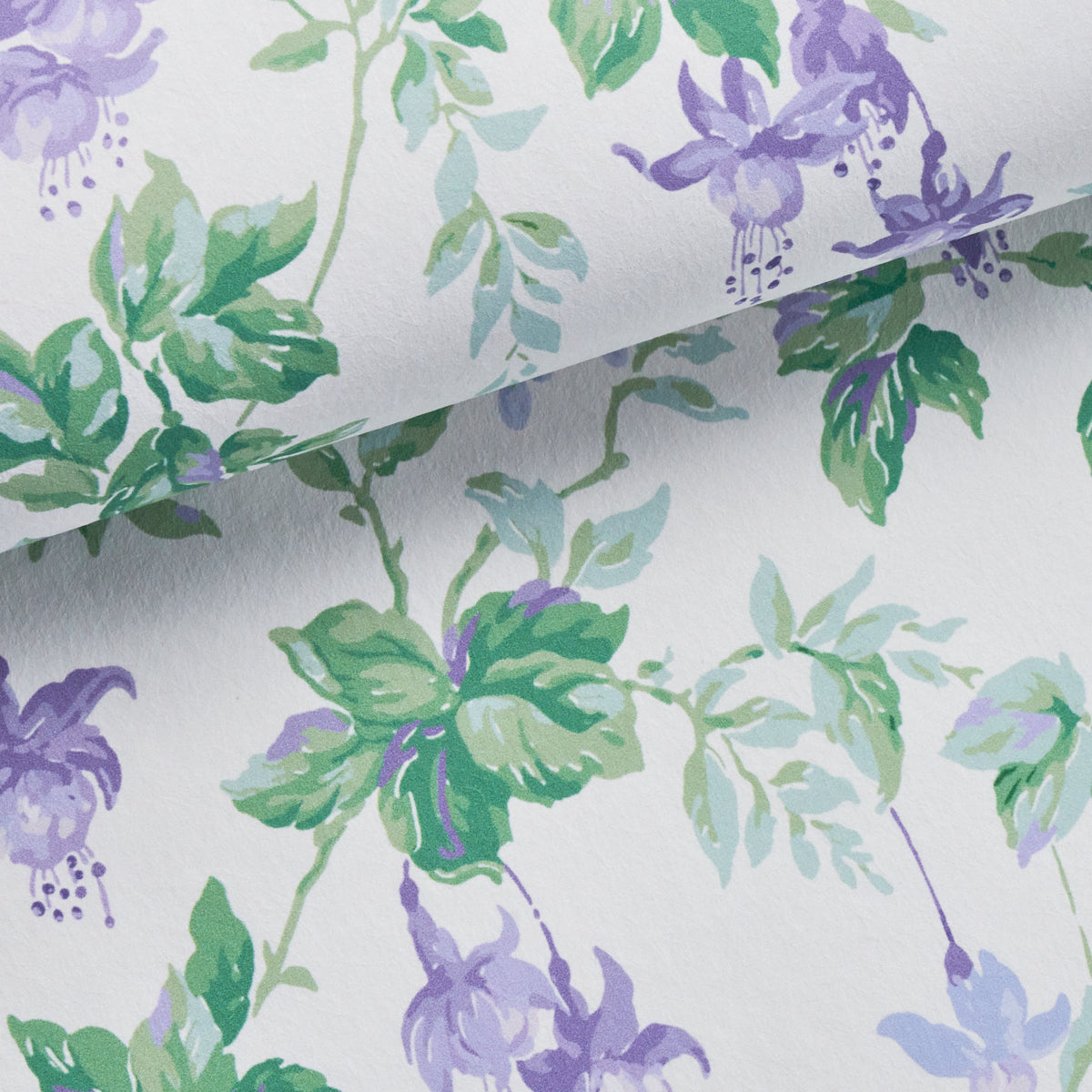 Schumacher Garden Gate Violet Wallpaper 5013870