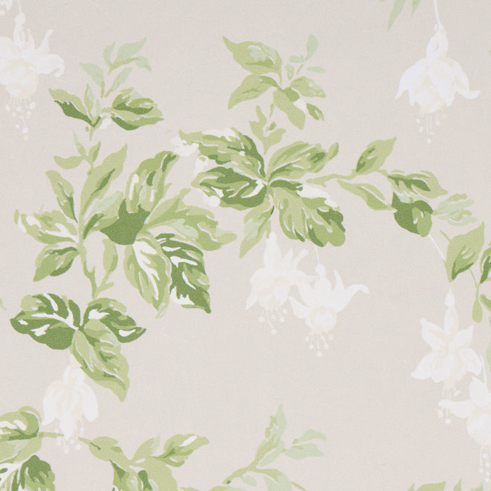 Schumacher Garden Gate Soft Neutral Wallpaper Sample 5013871