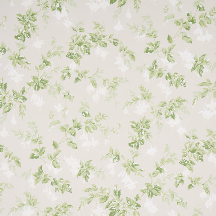 Schumacher Garden Gate Soft Neutral Wallpaper Sample 5013871