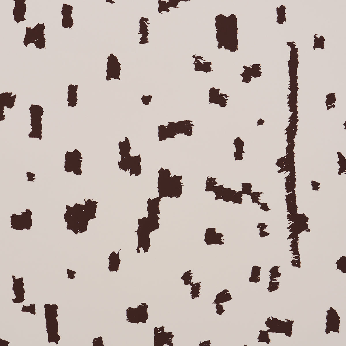 Schumacher Bespotted Brown Wallpaper 5013910