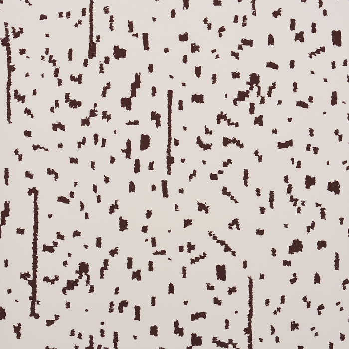 Schumacher Bespotted Brown Wallpaper 5013910