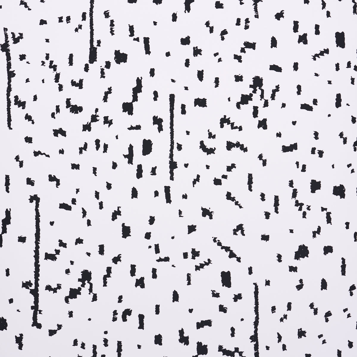 Schumacher Bespotted Black Wallpaper 5013911