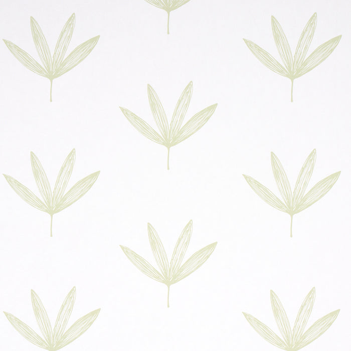 Schumacher Rue Green Wallpaper 5013921