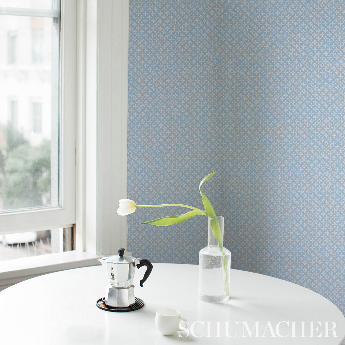 Schumacher Emerson Ivory On Sky Wallpaper 5013940