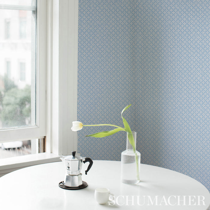 Schumacher Emerson Ivory On Sky Wallpaper 5013940