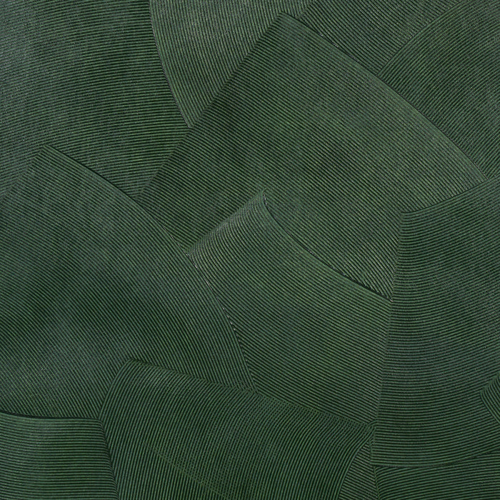 Schumacher Hand Combed Plaster Green Leaf Wallpaper 5013952