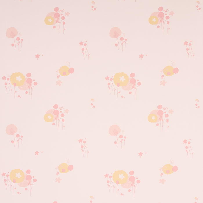 Schumacher Pom Pom Forest Blush Wallpaper 5014060