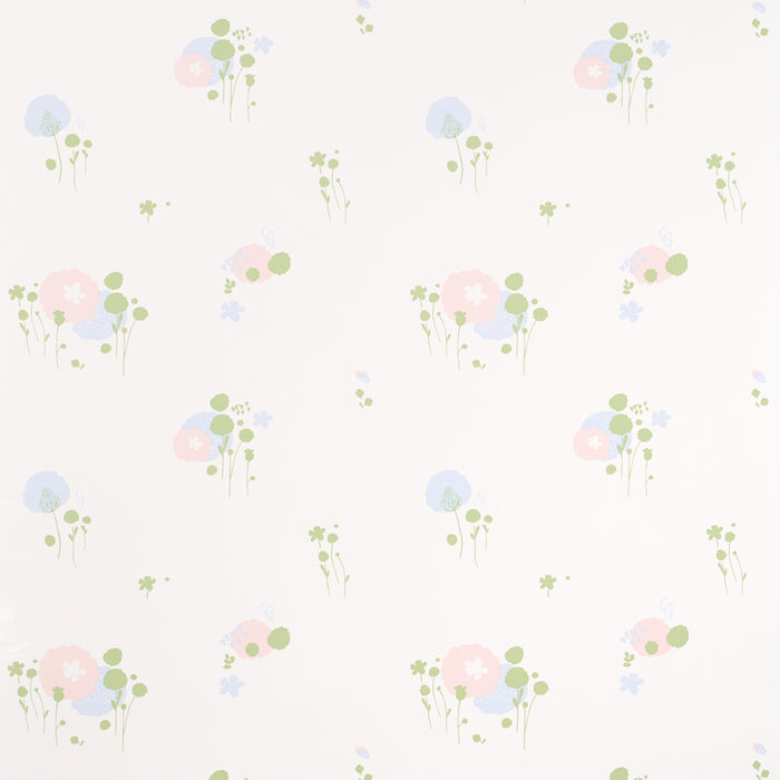 Schumacher Pom Pom Forest Ivory Wallpaper Sample 5014061