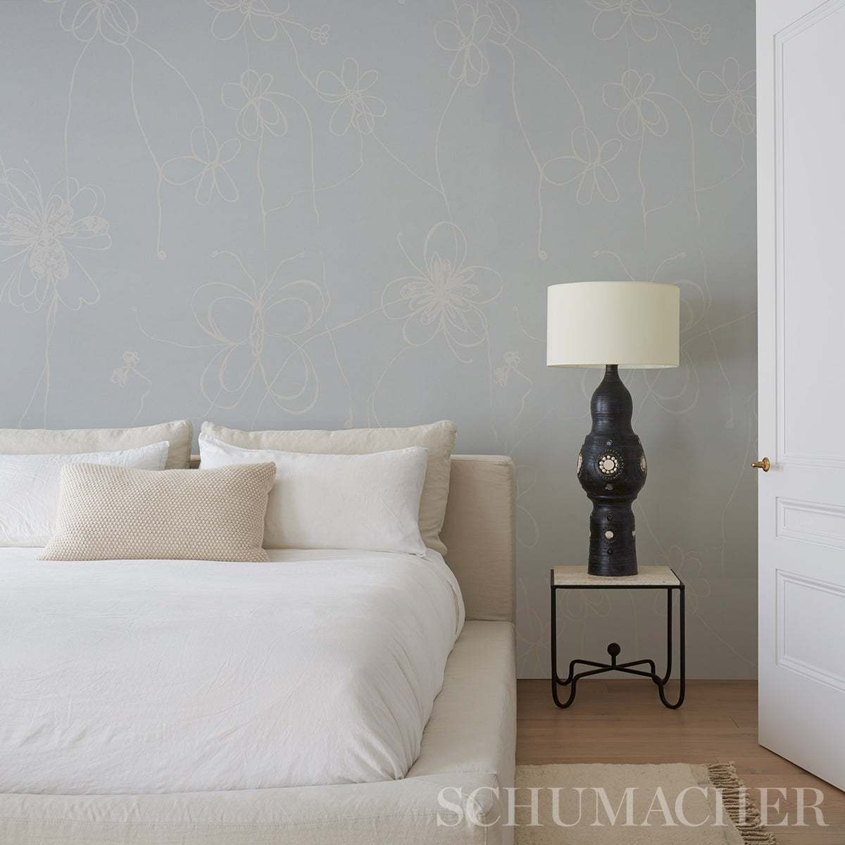 Schumacher Come Back As A Flower Mineral Wallpaper 5014091