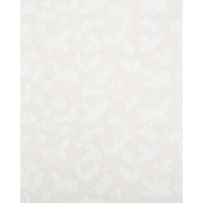 Schumacher Orchids Have Dreams Light Neutral Wallpaper 5014102