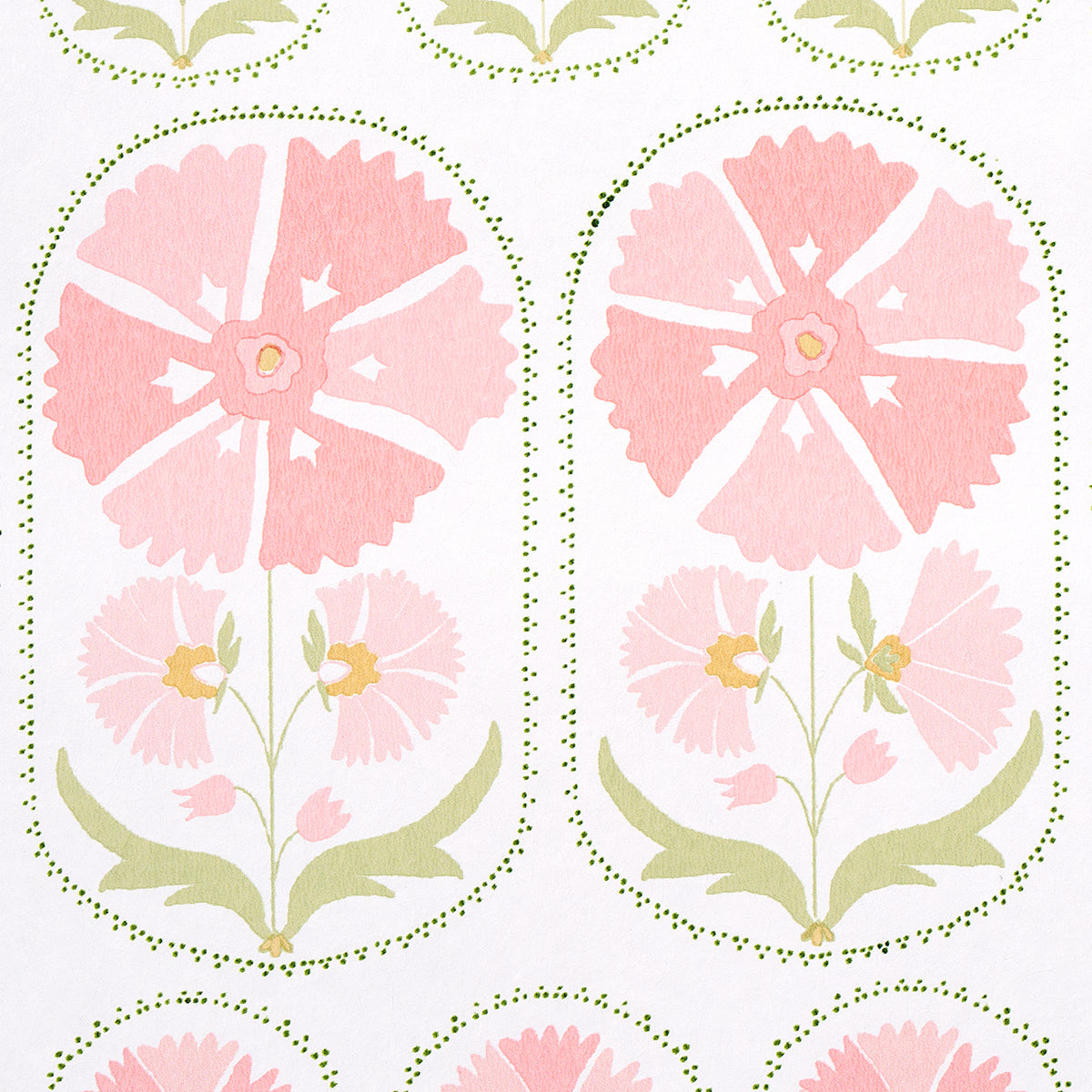 Schumacher Anjuna Floral Blush Wallpaper 5014112