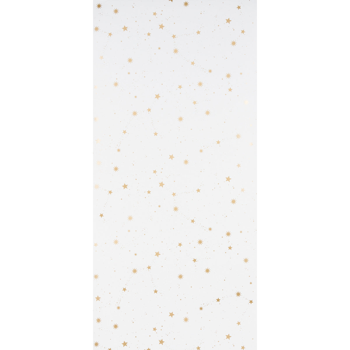 Schumacher Scattered Stars Ivory Wallpaper Sample 5014140