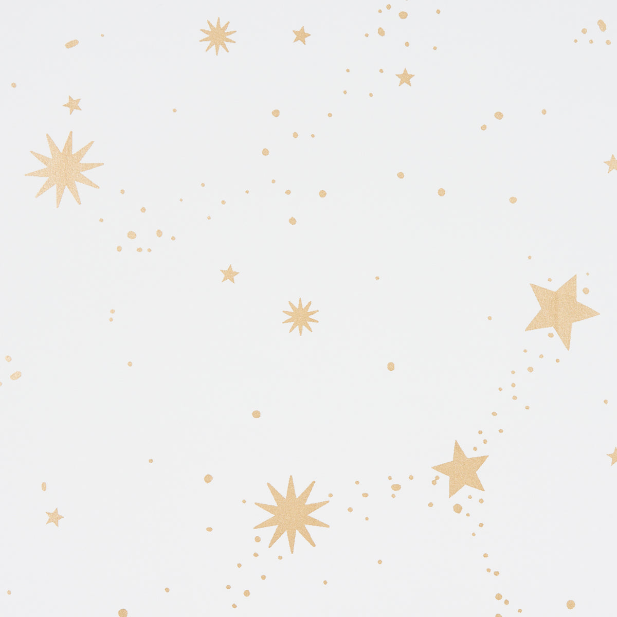 Schumacher Scattered Stars Ivory Wallpaper 5014140