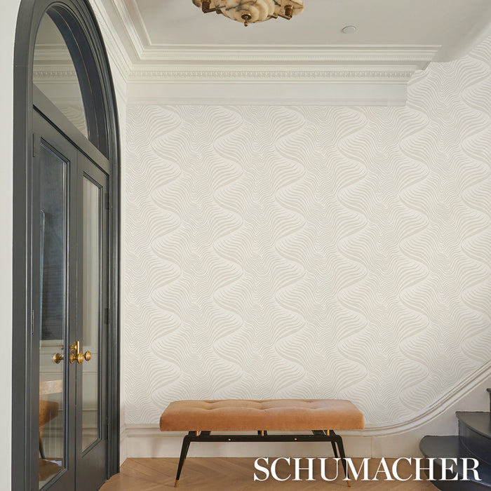 Schumacher Sauvage Dove Wallpaper 5014151