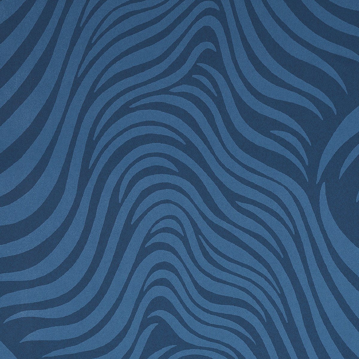 Schumacher Sauvage Navy Wallpaper 5014152