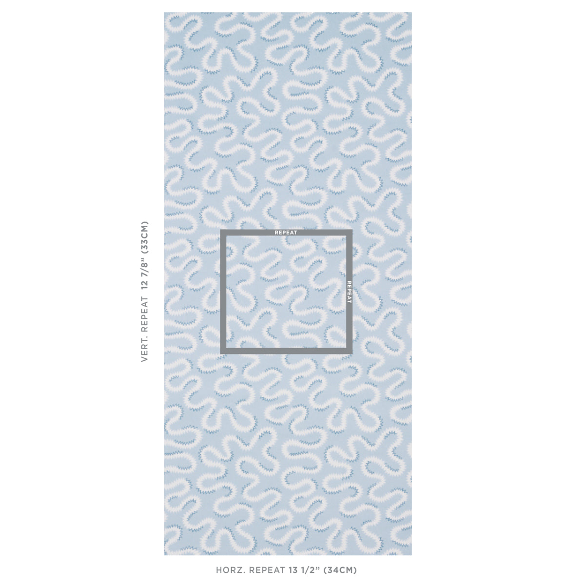 Schumacher Zoelie Sky Wallpaper Sample 5014241