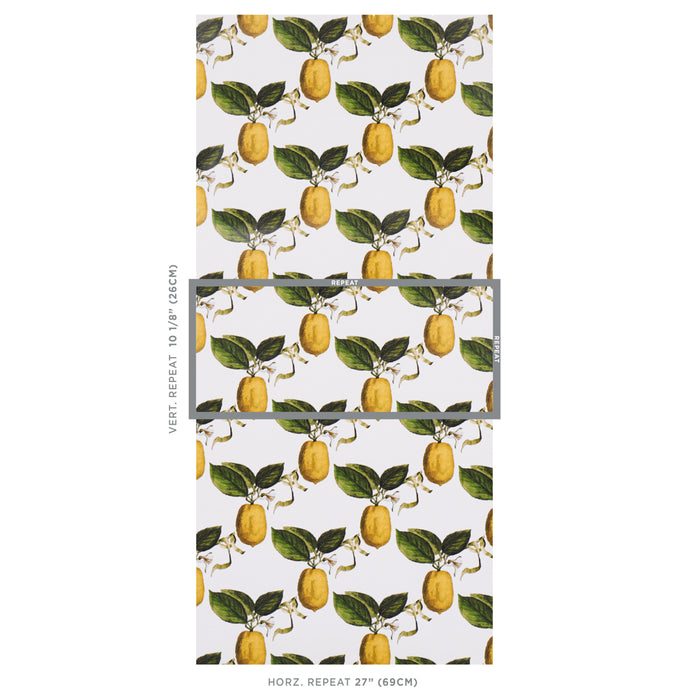 Schumacher Le Citron Ivory Wallpaper 5014280